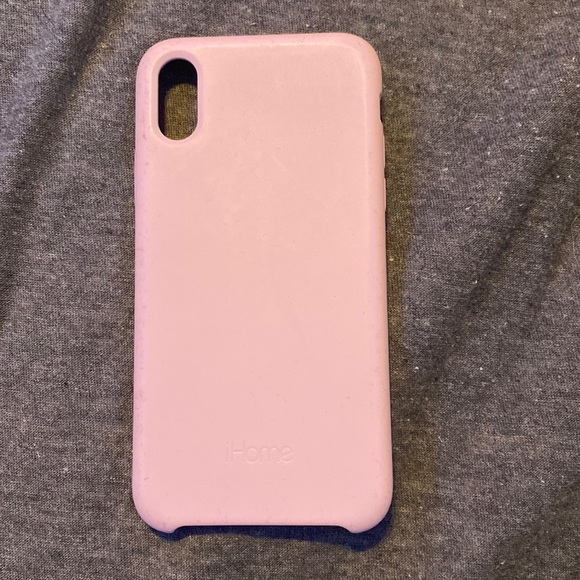Pink Silicone iPhone X Case - Picture 1 of 2